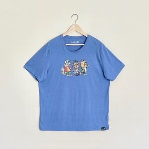 Super7 x Richard Scarry Wolfgang Wolf, Barry Baboon,Harry Hyena T Shirt Adult XL